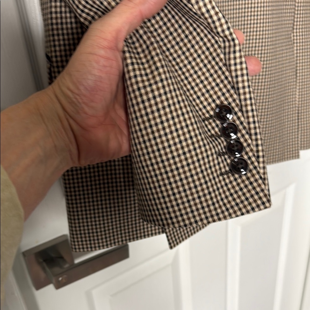 Men's Tan & Brown Suit - Picture 7 of 11